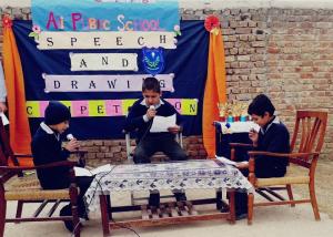 Drawing and Speech Competition - January 2019