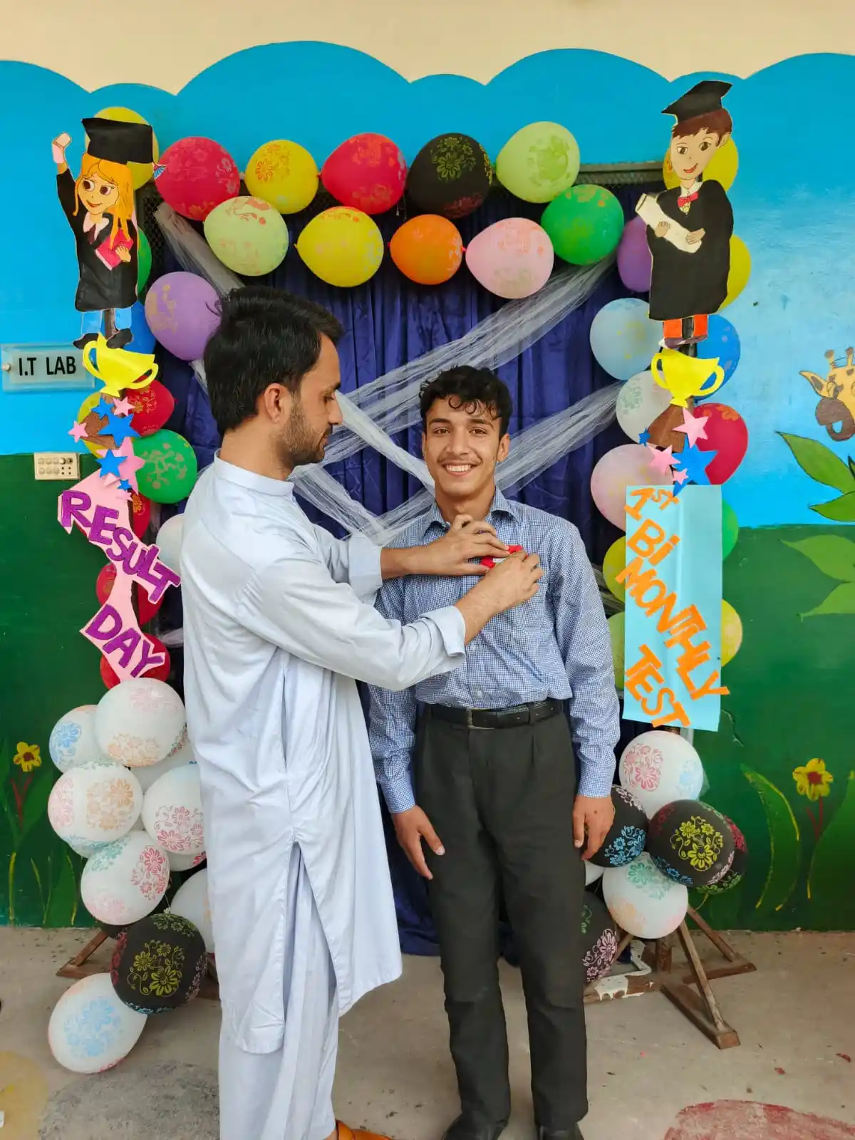 Pupils at Ali Public School