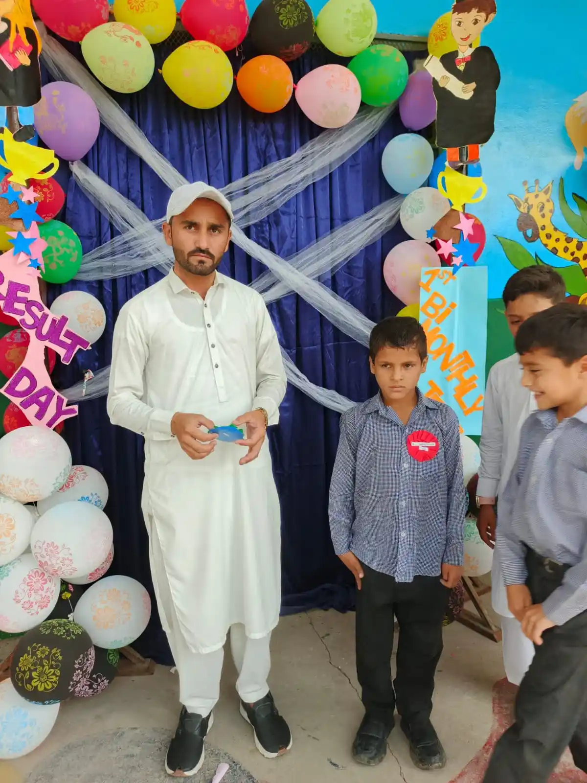 Results day celebrations at Ali Public School