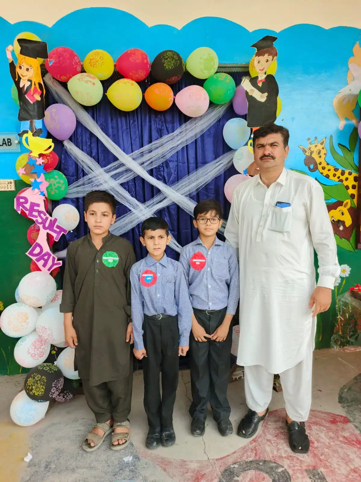 Pupils at Ali Public School