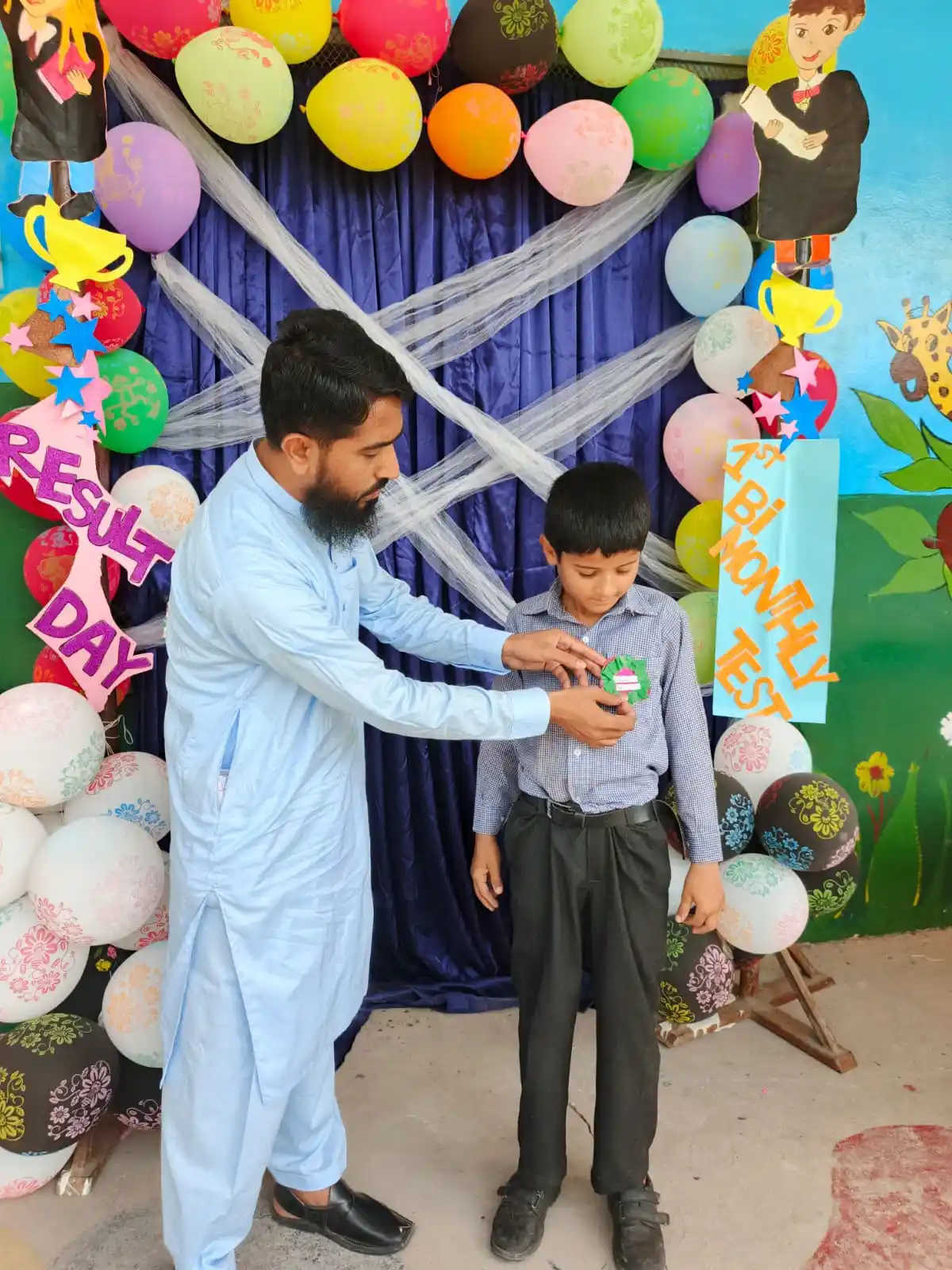 Pupils at Ali Public School
