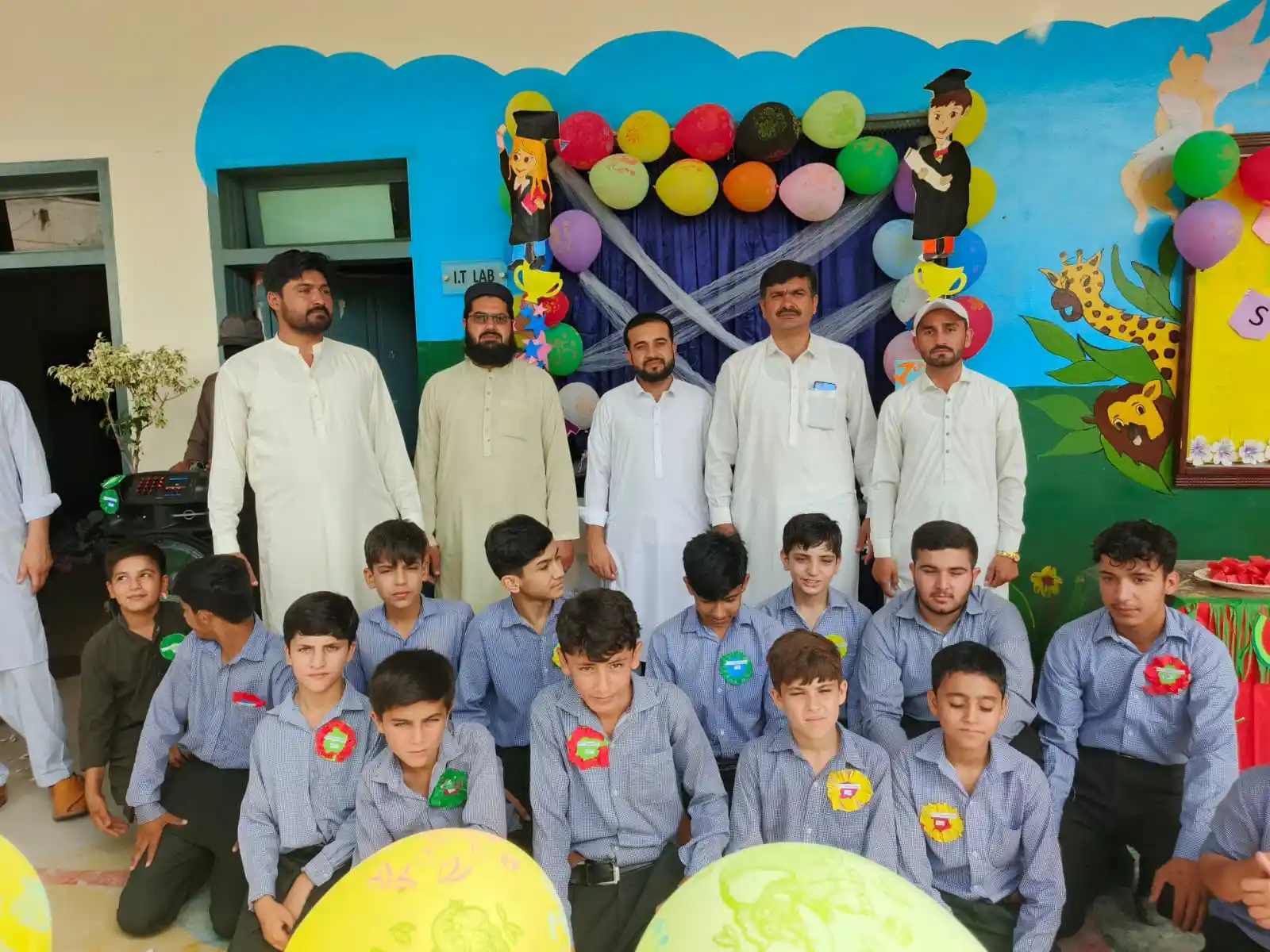 Pupils at Ali Public School