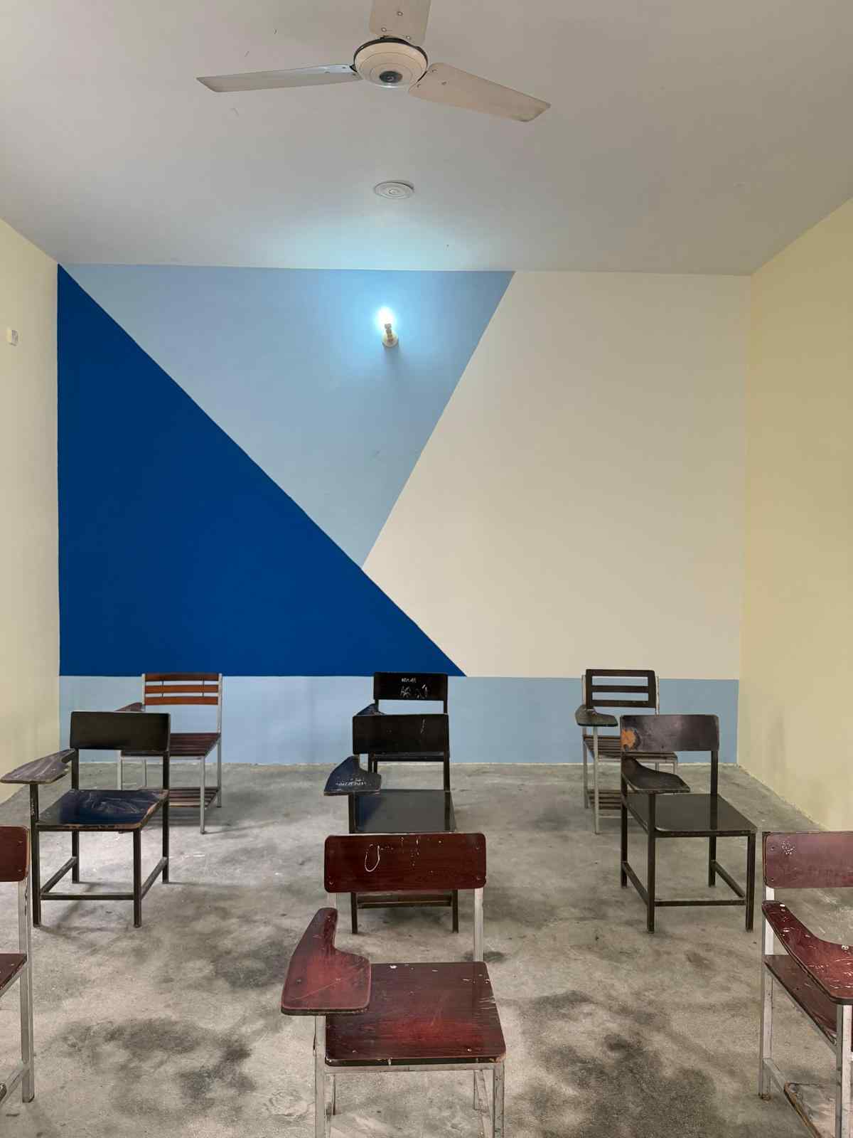 A classroom at Ali Public School