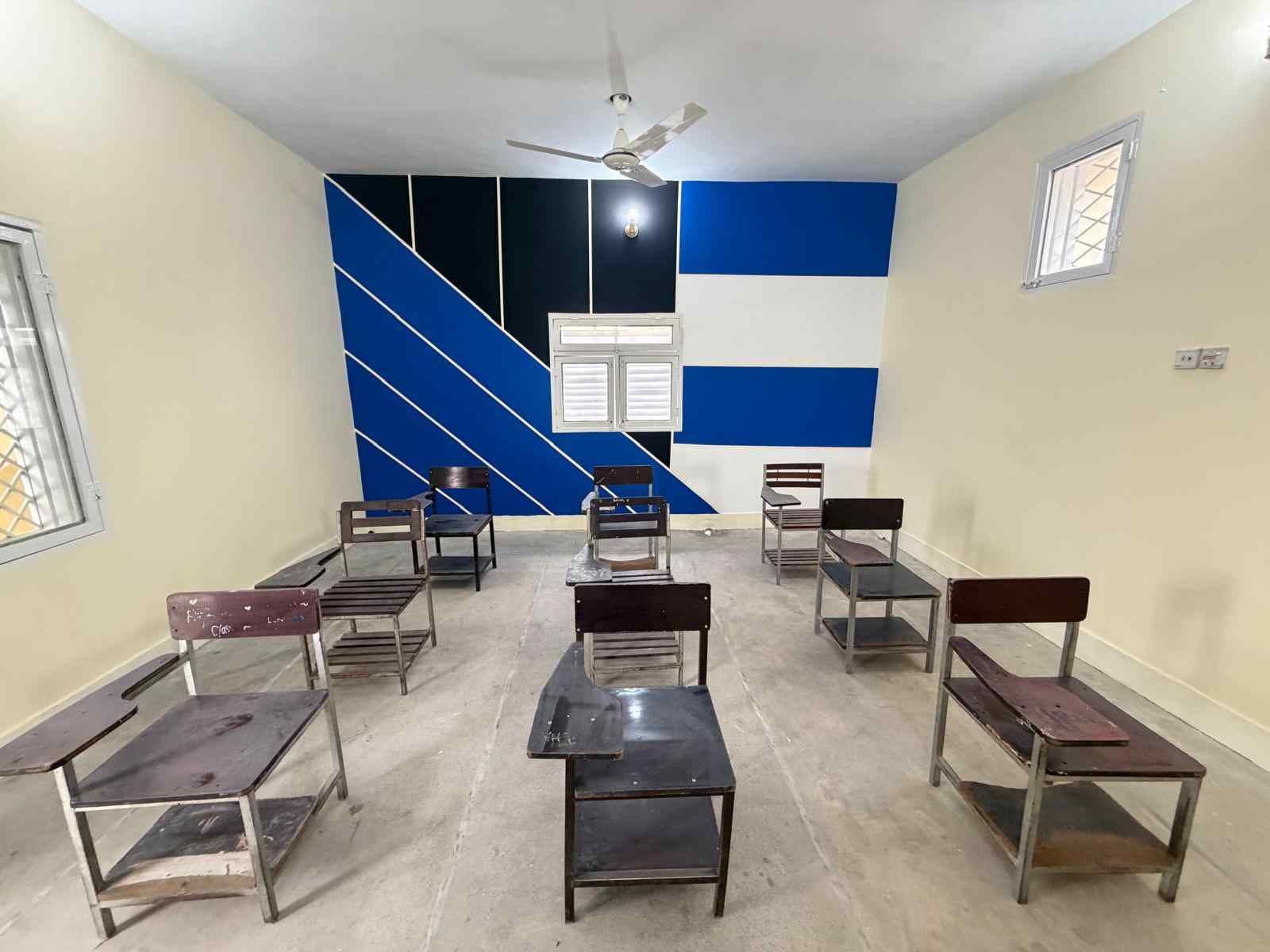 A classroom at Ali Public School