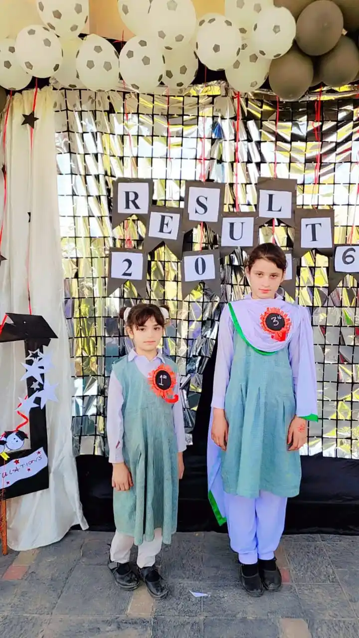 Results day celebrations at Ali Public School